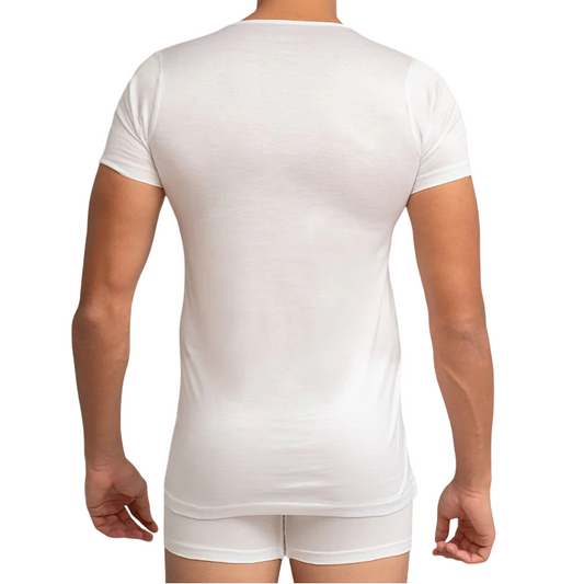 Cottonil Mercerise'® Men Round Neck Half Sleeves Undershirt