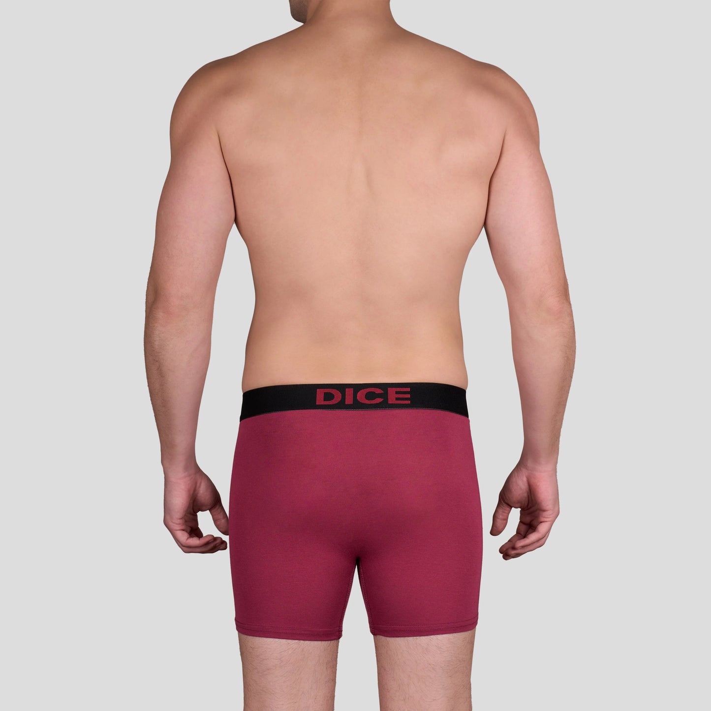 Dice Men Boxer Long Pack of 3 Different Colors