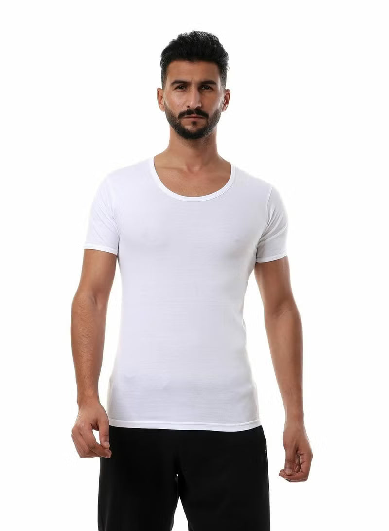 Cottonil® Men Half Sleeves Undershirt White (100% Cotton)