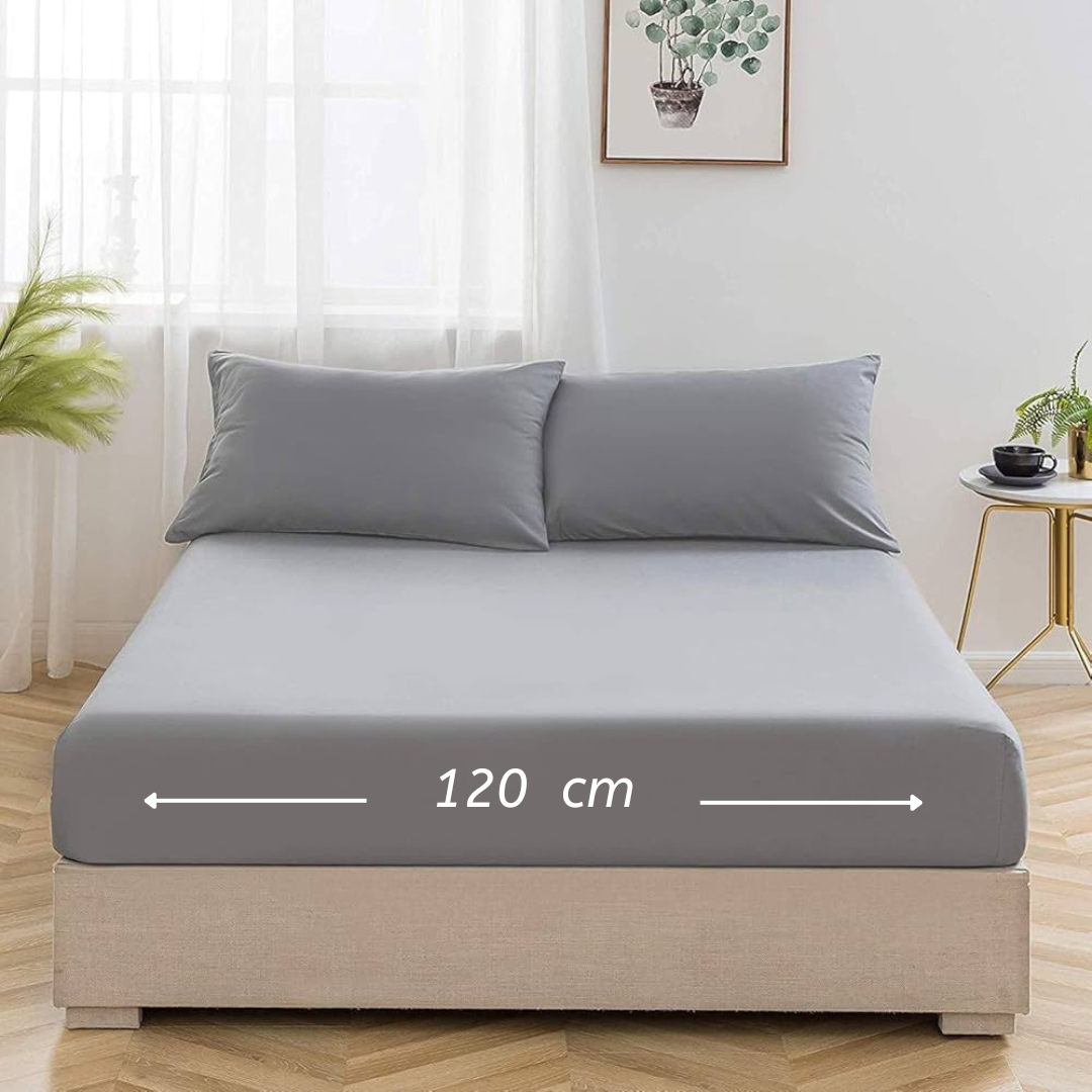 Comfy® Deluxe Microfiber Fitted Bed Sheets 3-Pieces Set - 120 cm