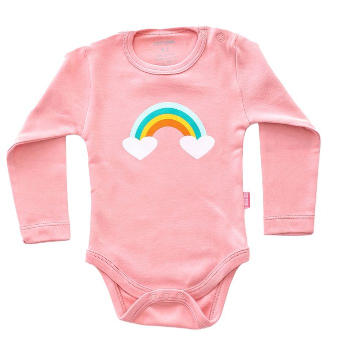 Cottonil® Baby Long Sleeves Printed 3-Pack Onesies