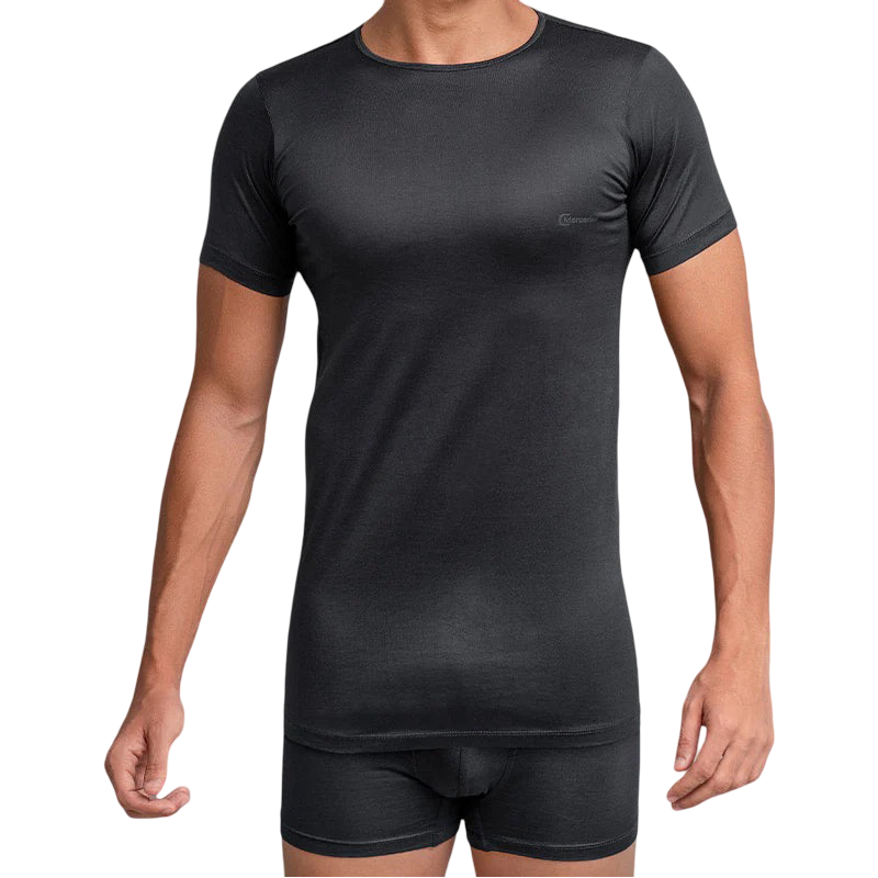 Cottonil Mercerise'® Men Round Neck Half Sleeves Undershirt