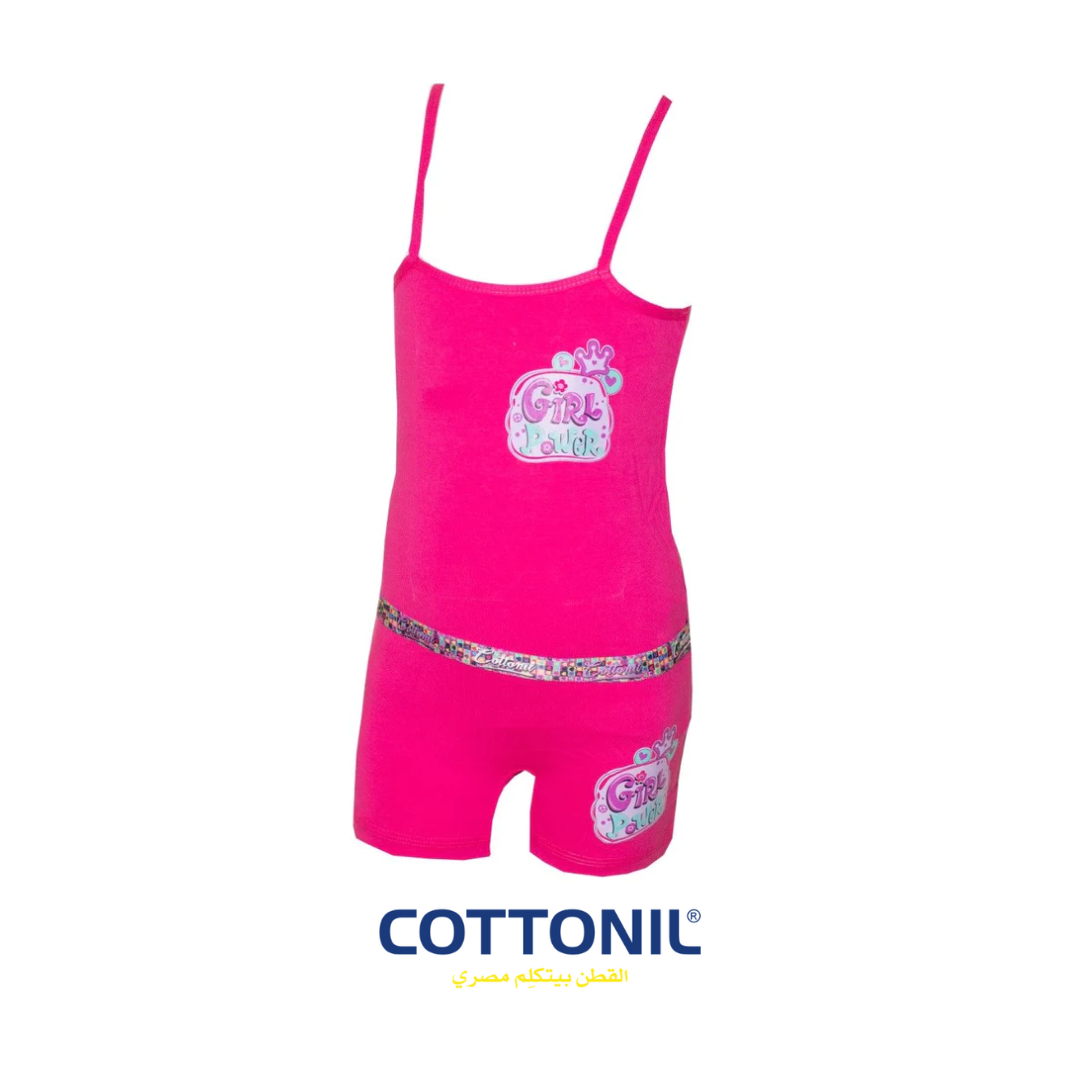 Cottonil® Girls Underwear Set "Spaghetti Strap Tank Top & Hot Short"