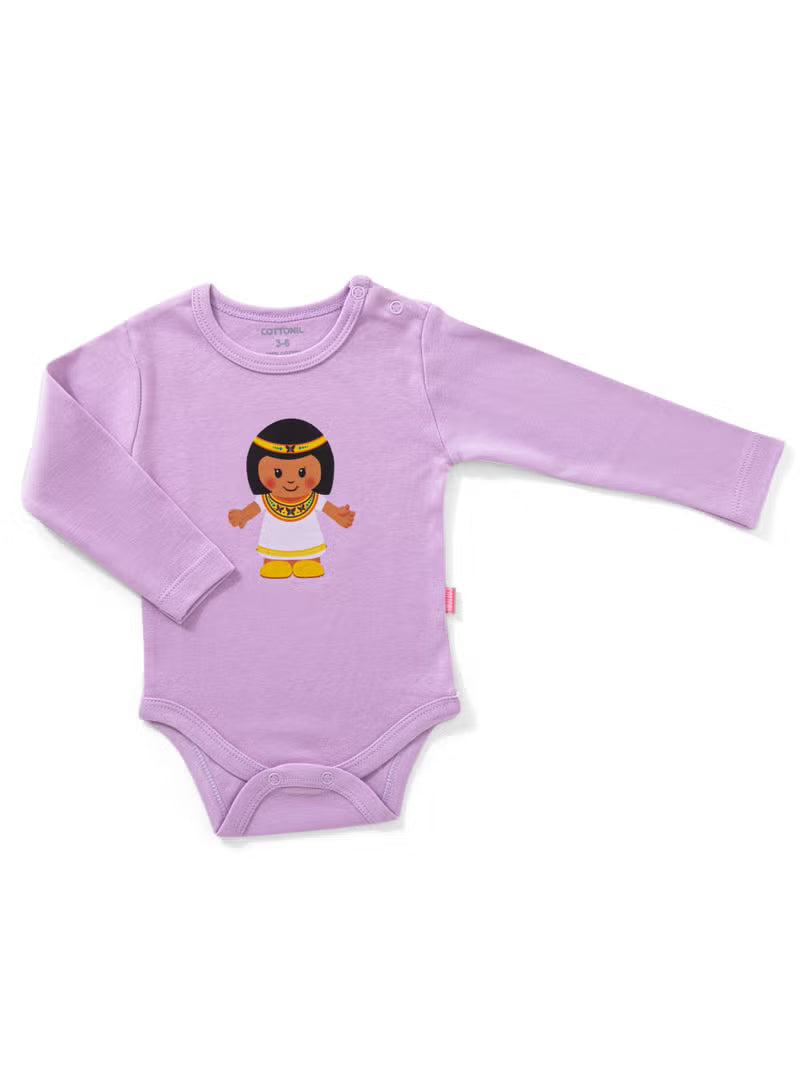 Cottonil® Baby Long Sleeves Printed 3-Pack Onesies