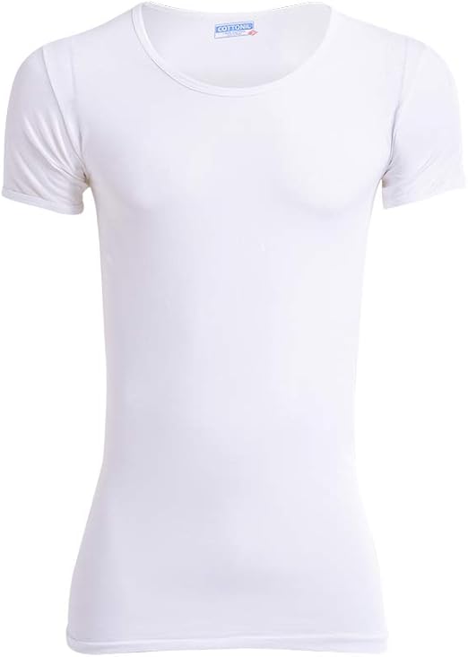 Cottonil® Men Half Sleeves Undershirt White (100% Cotton)