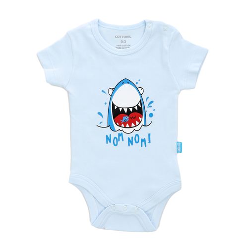 Cottonil® Baby Half Sleeves Printed 3-Pack Onesies