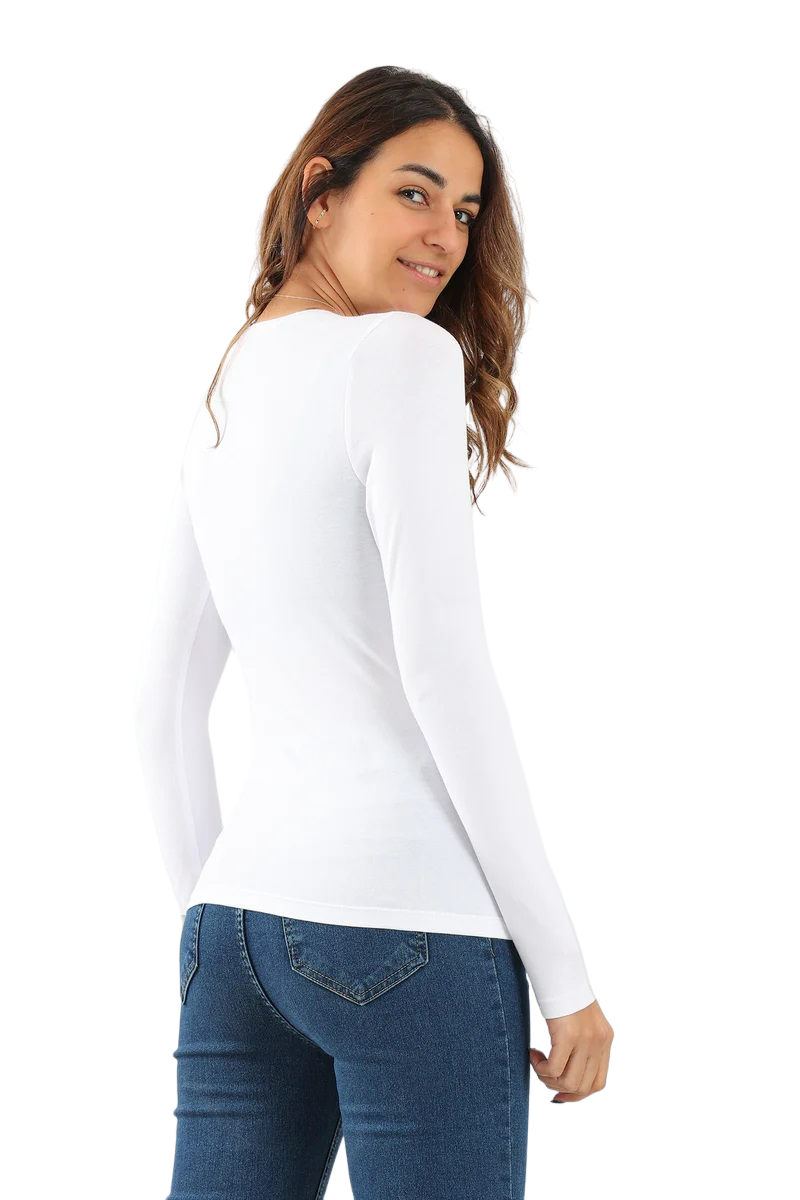 Karma® Women "Crew" Neck Long Sleeves Top