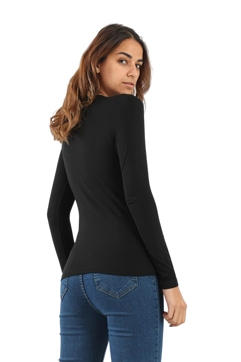 Karma® Women "Crew" Neck Long Sleeves Top