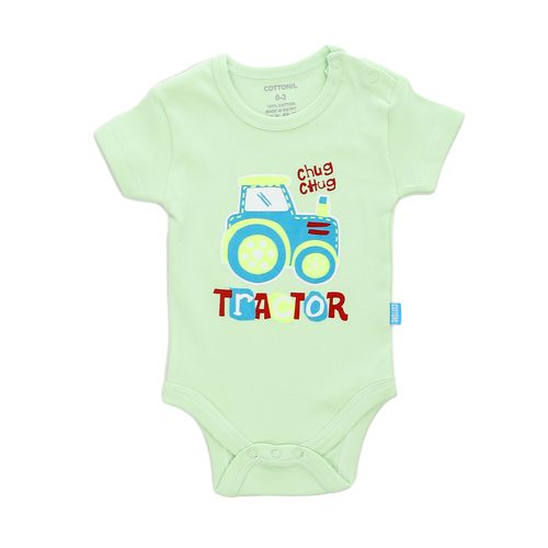 Cottonil® Baby Half Sleeves Printed 3-Pack Onesies
