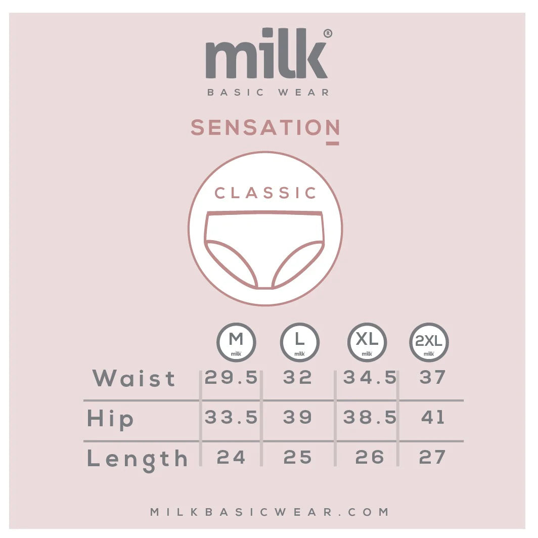 Milk® Sensation Women Midi 3-Pack Basic Solid Colors
