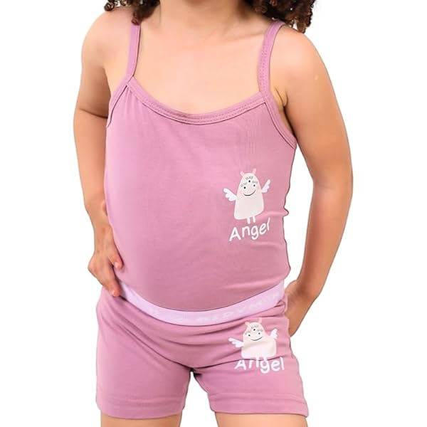 Cottonil® Girls Underwear Set "Spaghetti Strap Tank Top & Hot Short"