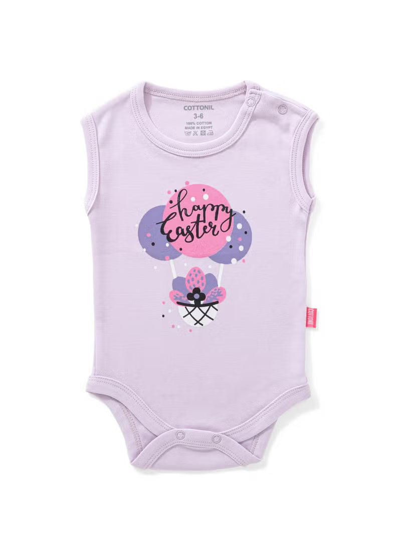 Cottonil® Baby Cut Sleeves Printed 3-Pack Onesies