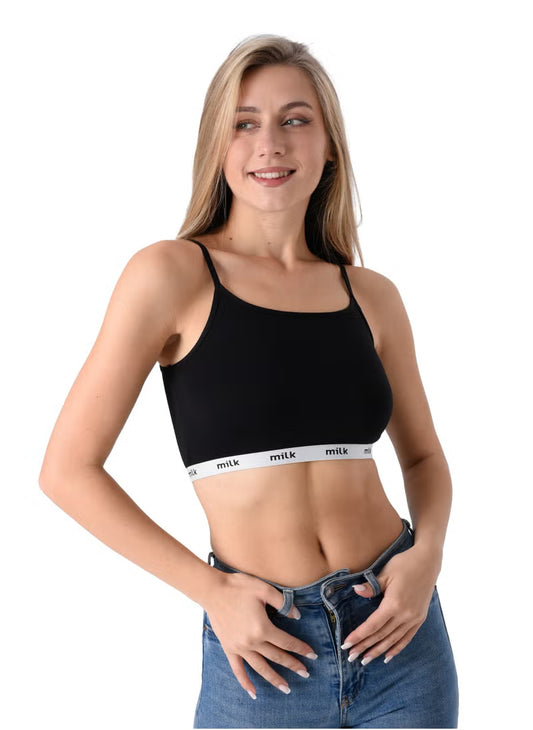 Milk® Sports Bra "Non Padded" Spaghetti Strap