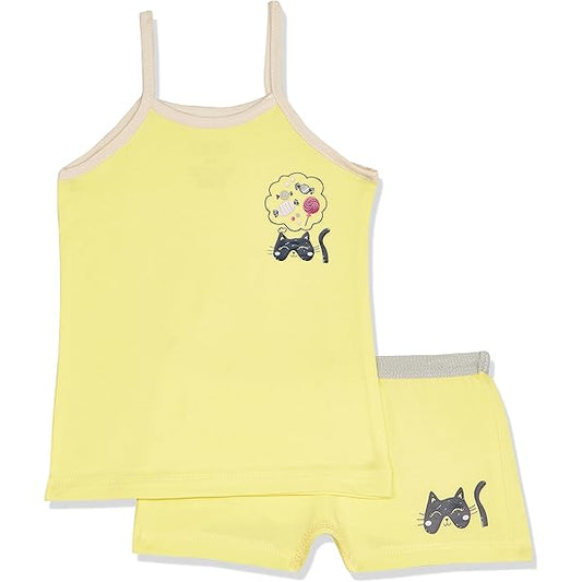 Cottonil® Girls Underwear Set "Spaghetti Strap Tank Top & Hot Short"