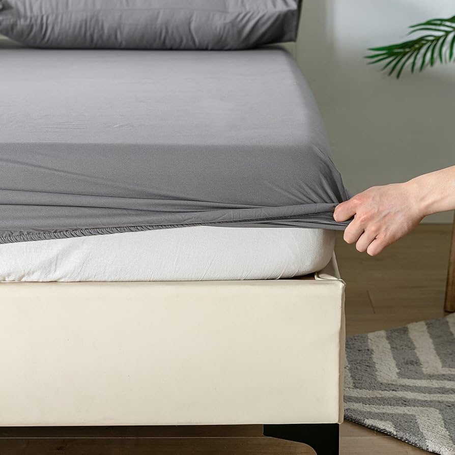 Comfy® Deluxe Microfiber Fitted Bed Sheets 3-Pieces Set - 120 cm
