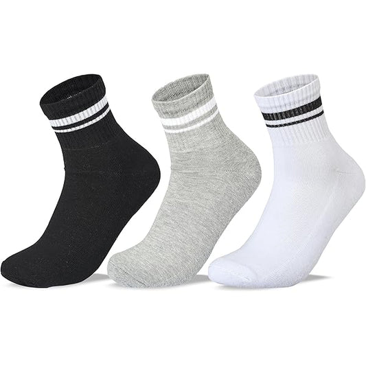 Dice® Quarter High Cut 3-Pack Socks