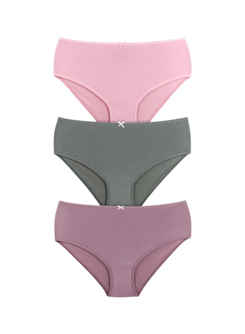 Karma® Women Briefs (Thin Waistband) 3-Pack Basic Solid Colors