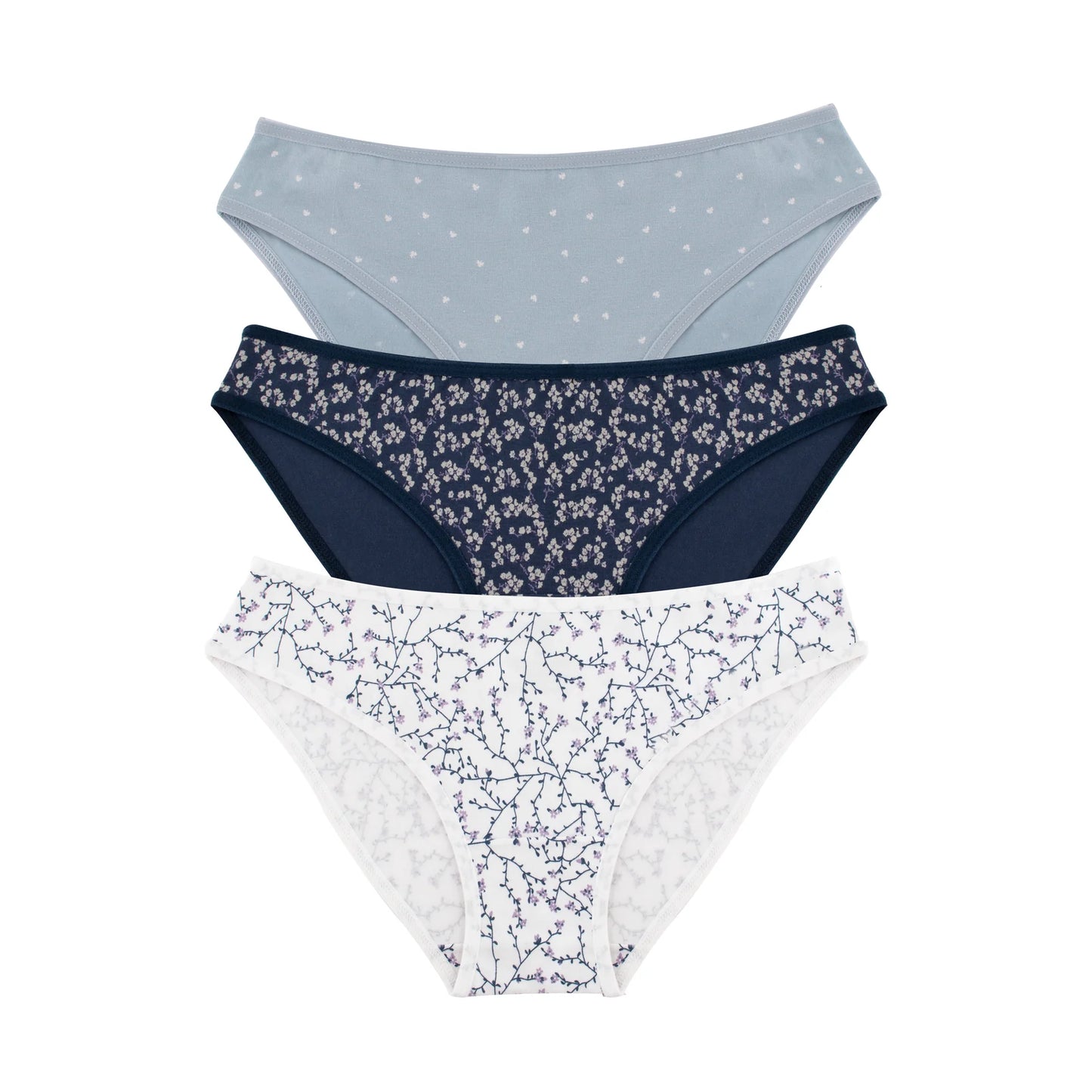 Milk® Women Bikini 3-Pack Printed Design