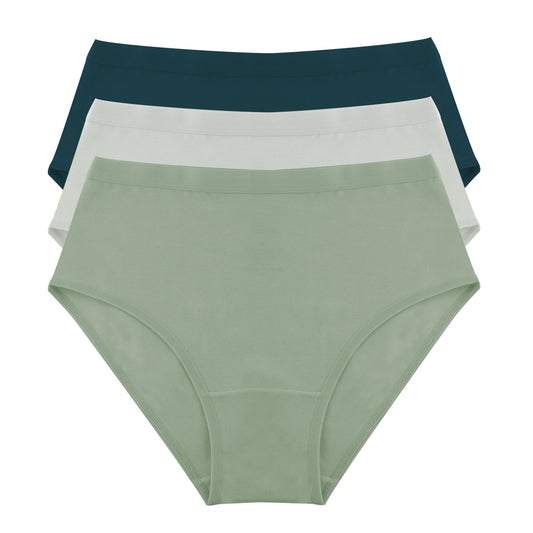 Milk® Women Briefs 3-Pack Basic Solid Colors