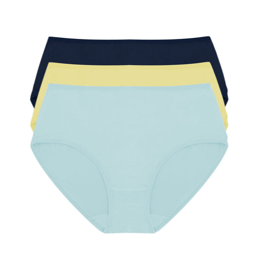 Milk® Sensation Women Midi 3-Pack Basic Solid Colors