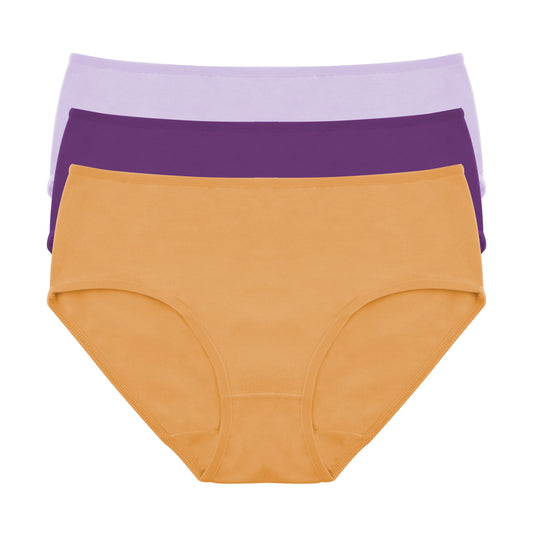 Milk® Women Midi 3-Pack Basic Solid Colors