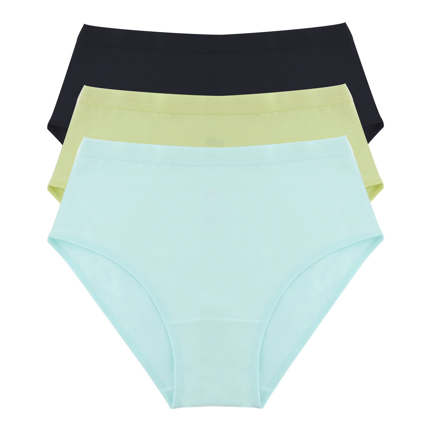 Milk® Women Briefs 3-Pack Basic Solid Colors