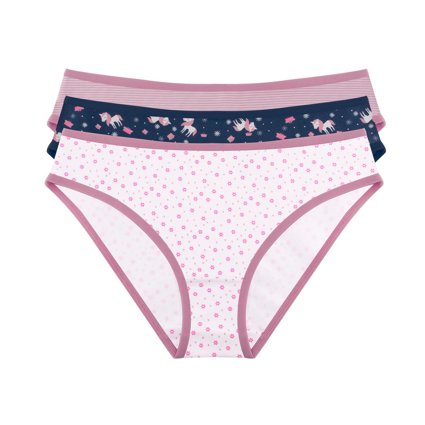 Milk® Women Bikini 3-Pack Printed Design