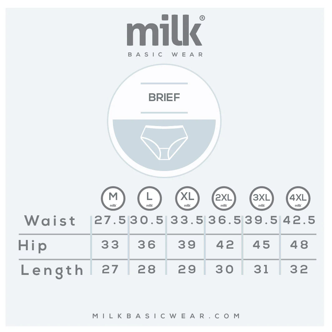 Milk® Women Briefs 3-Pack Printed Design