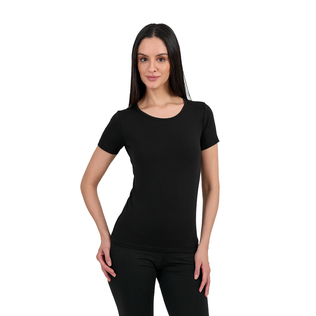 Dice® Women "Crew Neck" Half Sleeves Top