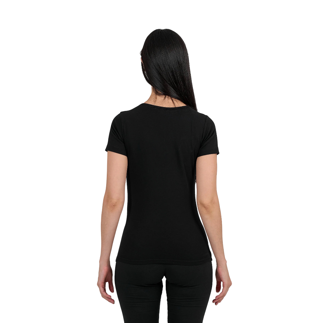 Dice® Women "Crew Neck" Half Sleeves Top