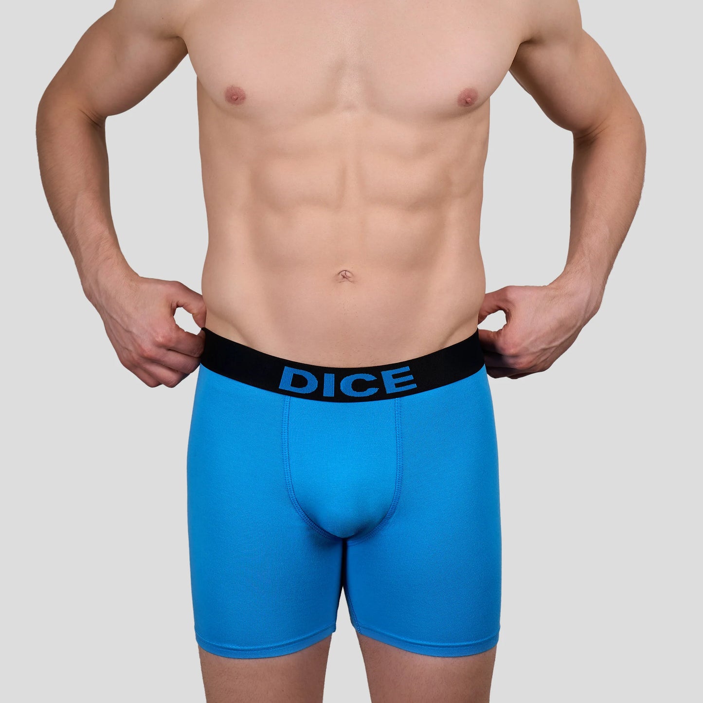 Dice Men Boxer Long Pack of 3 Different Colors