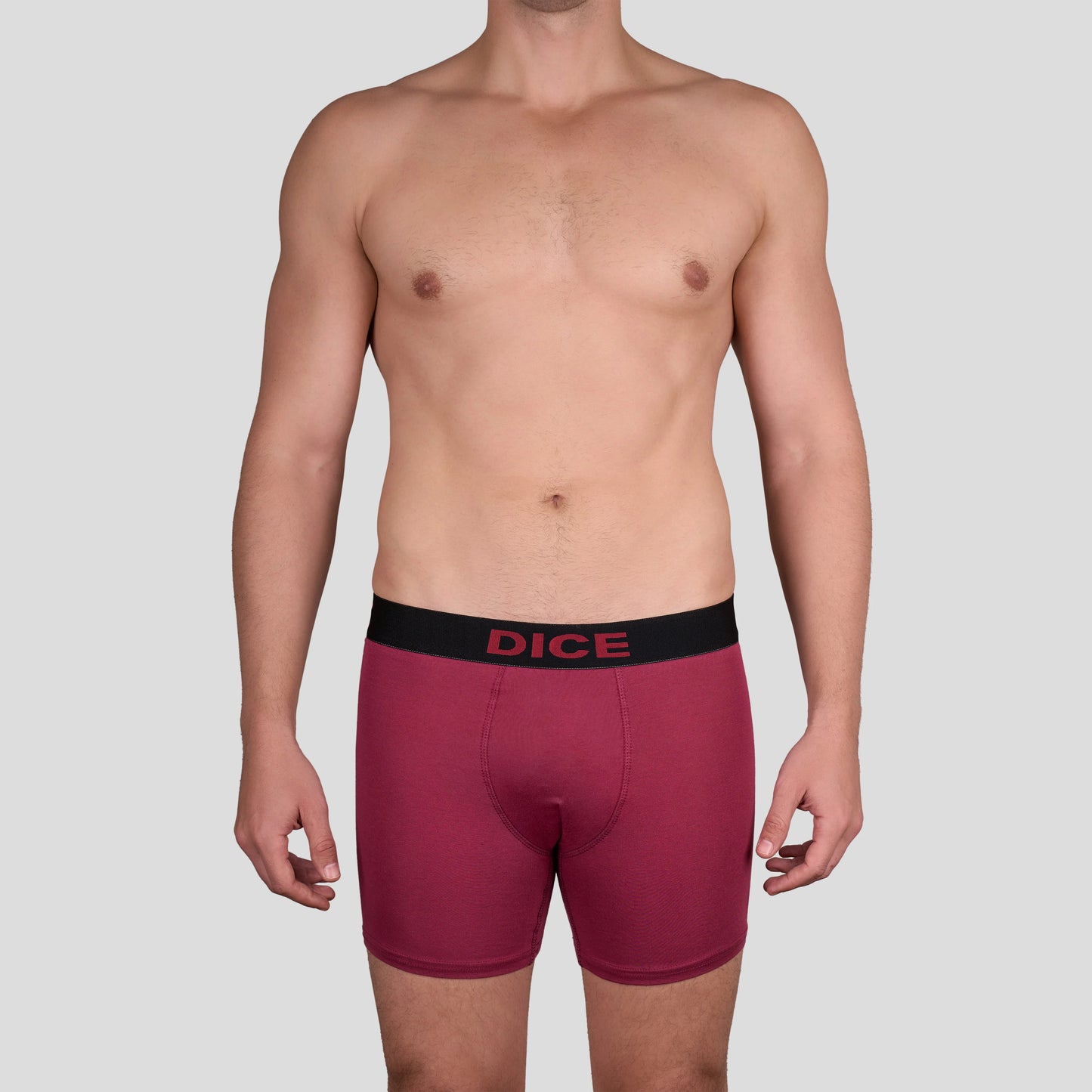 Dice Men Boxer Long Pack of 3 Different Colors