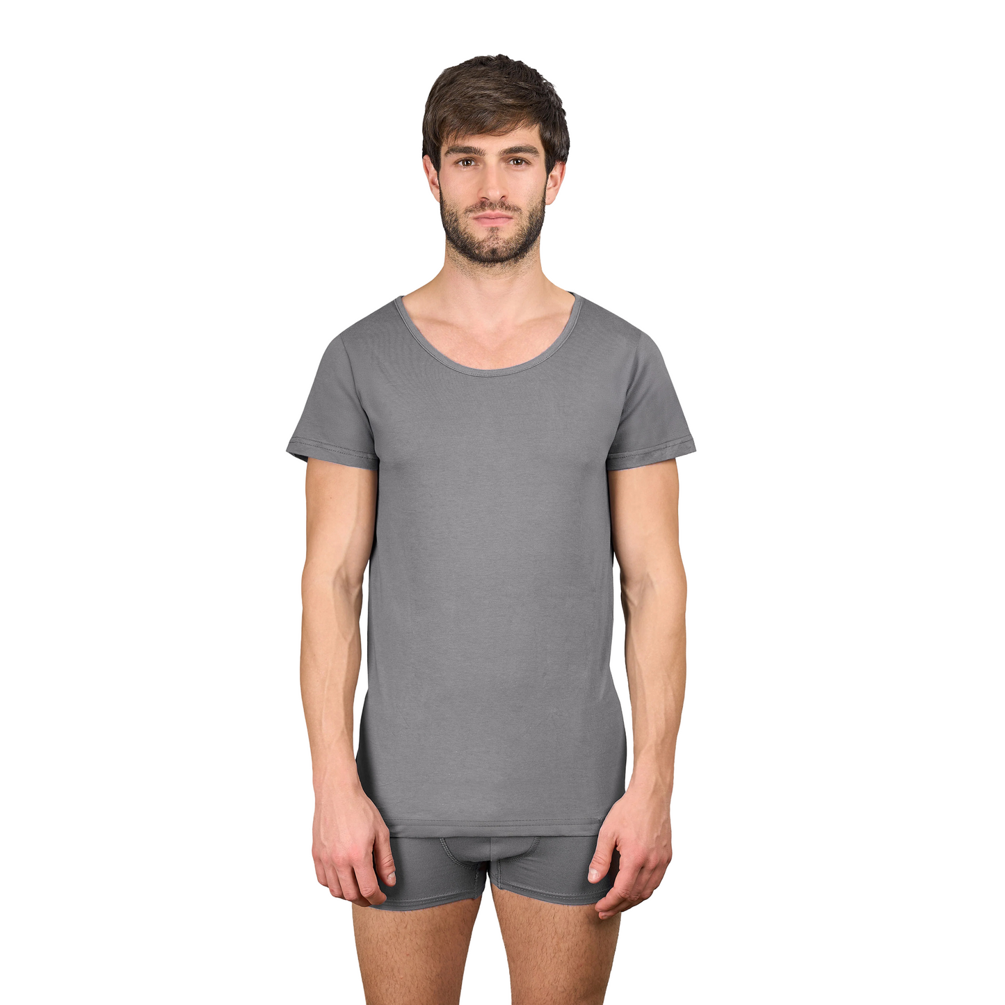 Dice® Men Half Sleeves Colored Undershirt (100% Cotton)