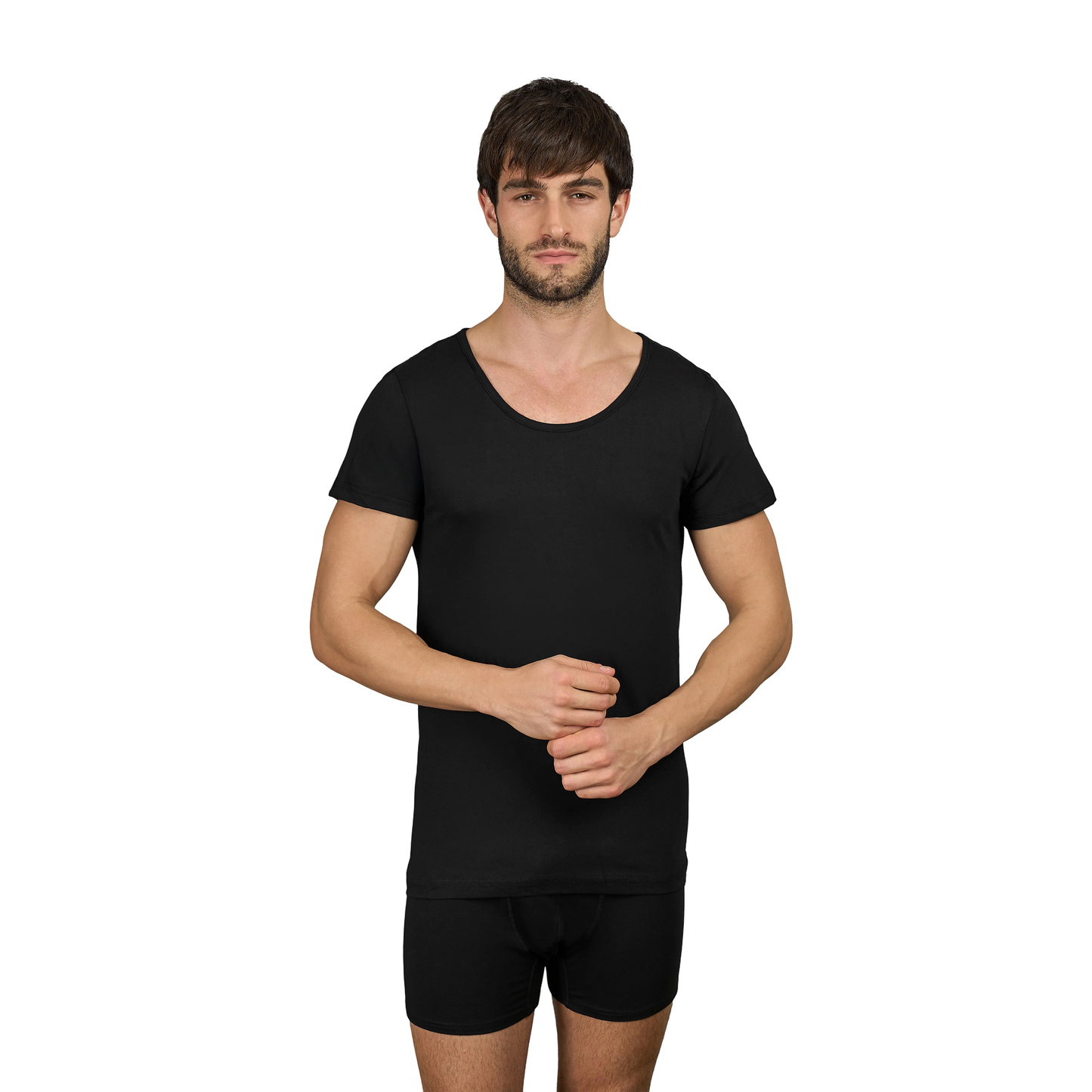 Dice® Men Half Sleeves Colored Undershirt (100% Cotton)