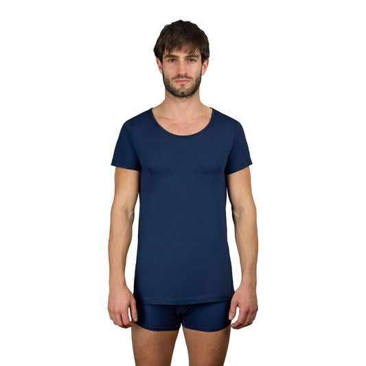 Dice® Men Half Sleeves Colored Undershirt (100% Cotton)