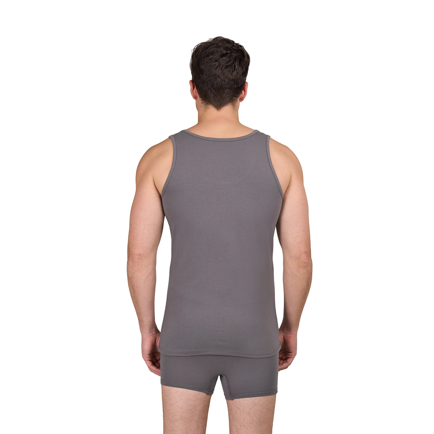 Dice® Men Cut Sleeves Colored Undershirt (100% Cotton)