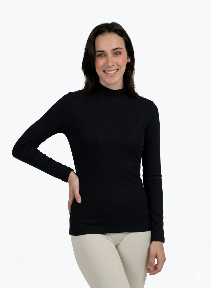 Dice® Women "High Neck" Long Sleeves Top