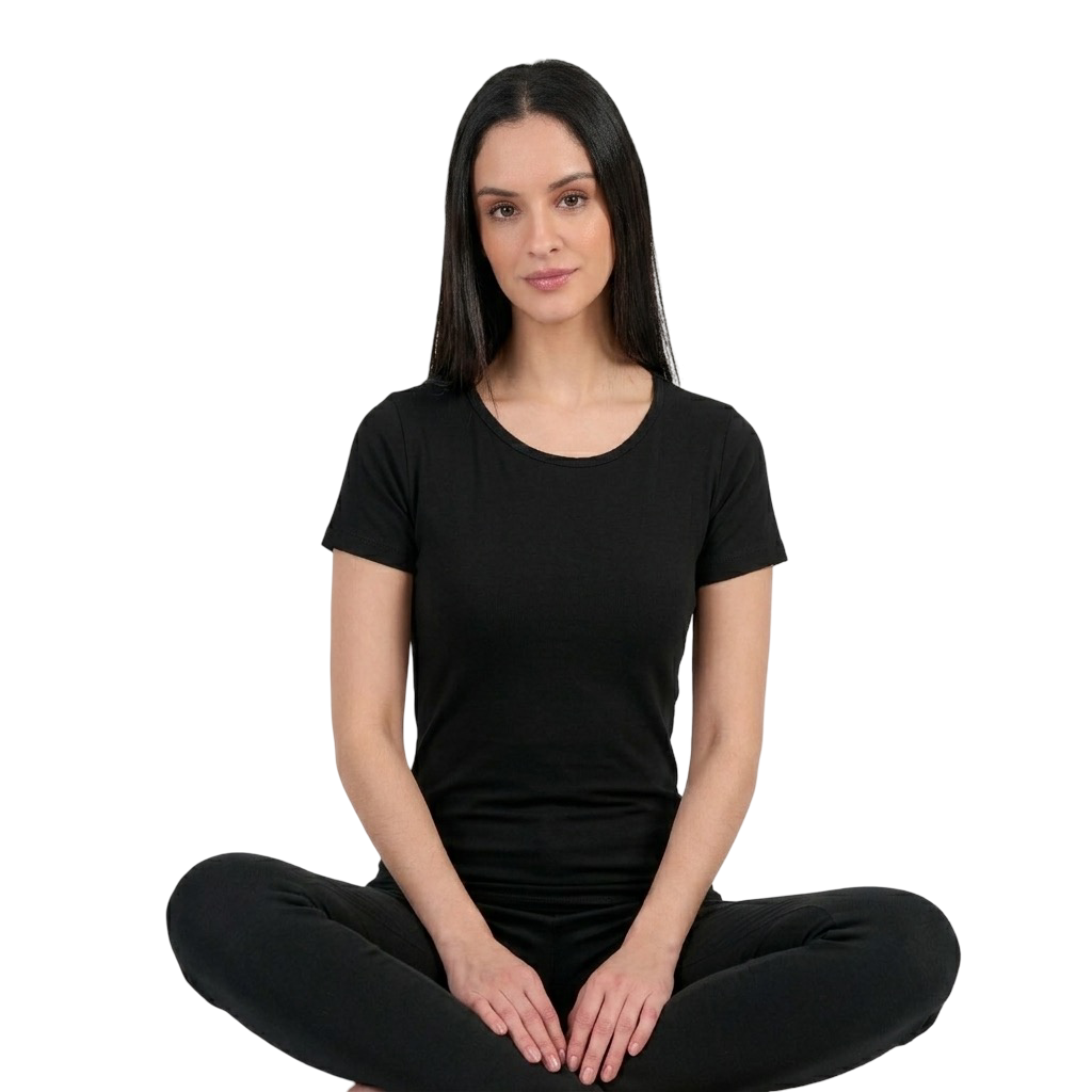 Dice® Women "Crew Neck" Half Sleeves Top