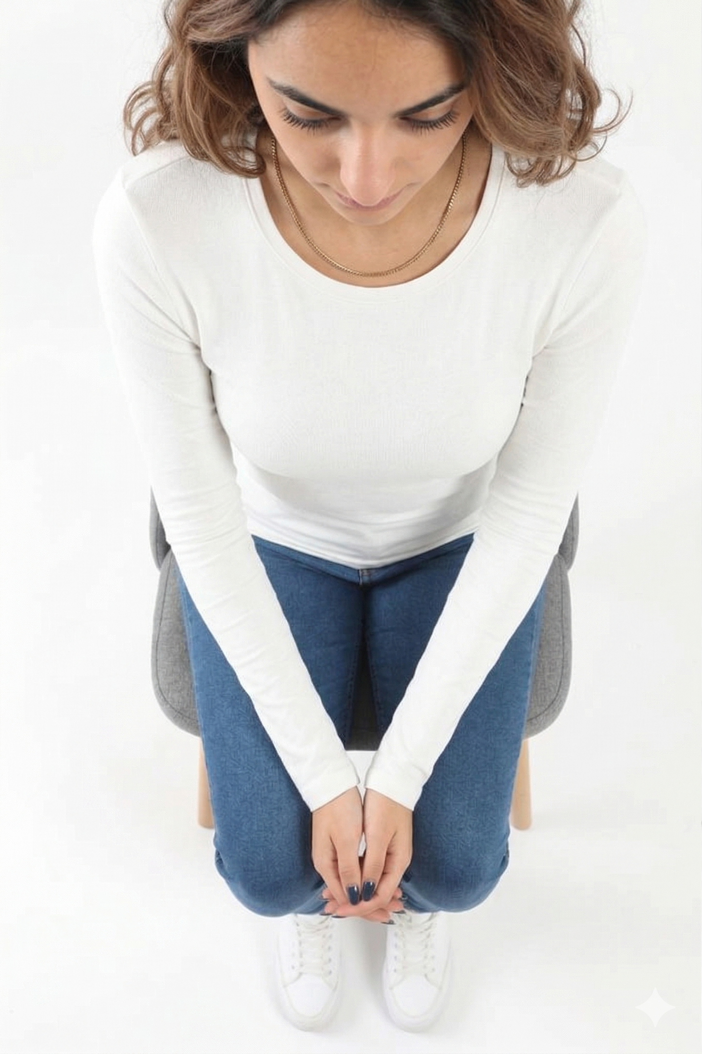 Karma® Women "Crew" Neck Long Sleeves Top