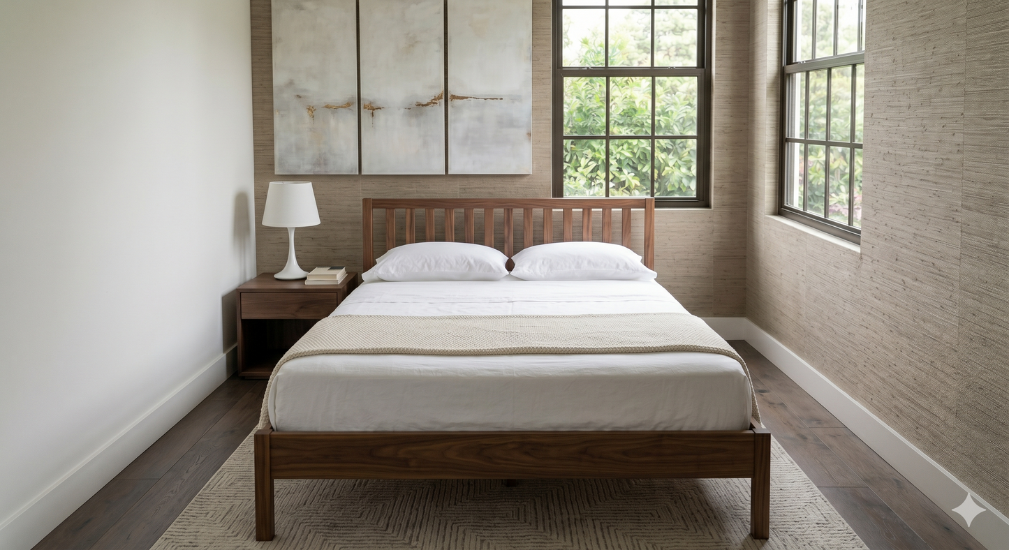 Deluxe PERCAL Cottn Flat Bed Sheets Set (5 Pieces )