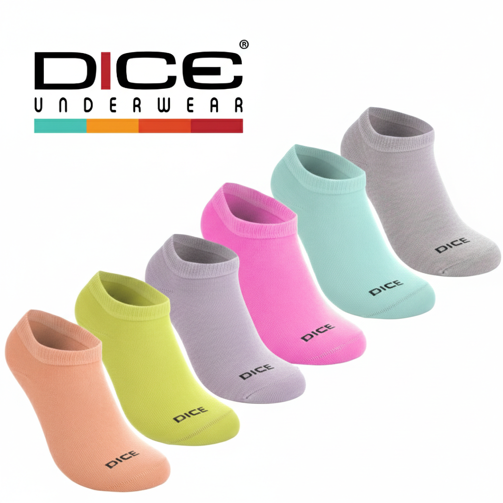 Dice® Kids 3-Pack Low Cut Socks