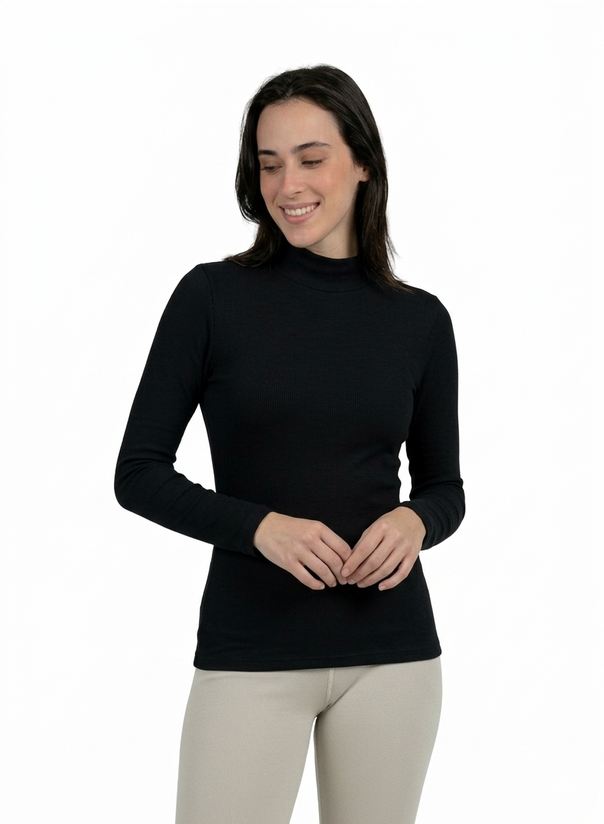 Dice® Women "High Neck" Long Sleeves Top