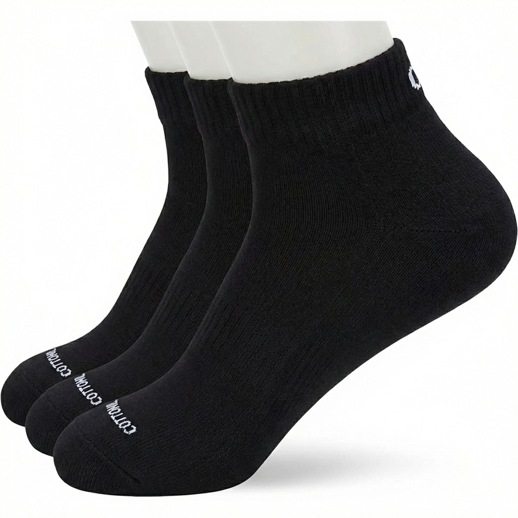 Cottonil® Men Quarter High Cut Socks