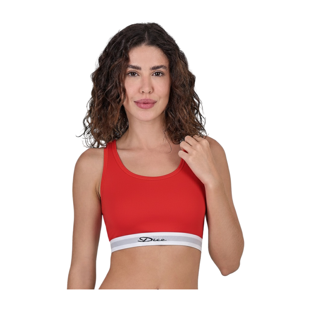 Dice® Women Soft "Non Padded" Sport Bra