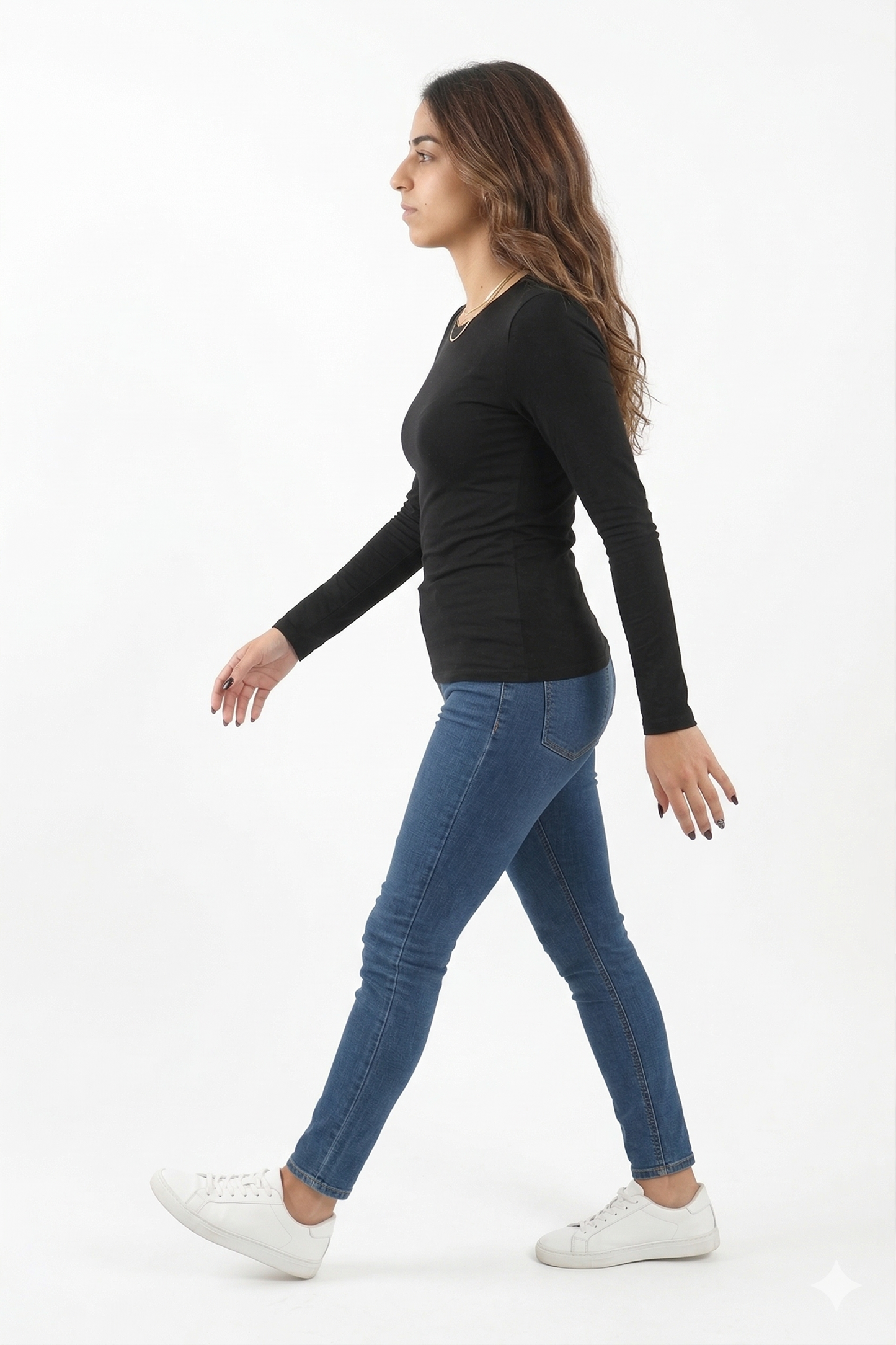 Karma® Women "Crew" Neck Long Sleeves Top