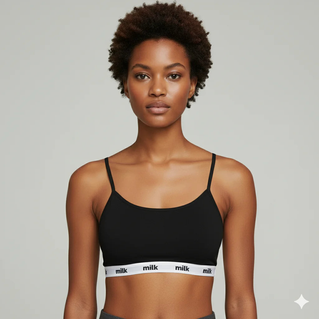 Milk® Sports Bra "Non Padded" Spaghetti Strap