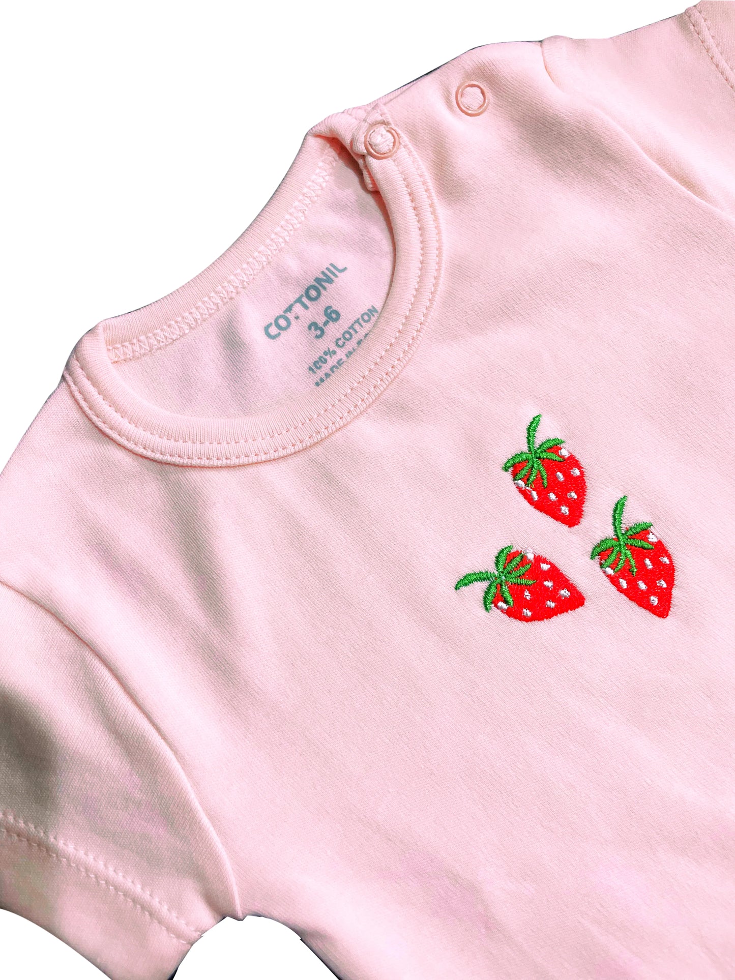 Cottonil® Baby Half Sleeves Printed 3-Pack Onesies