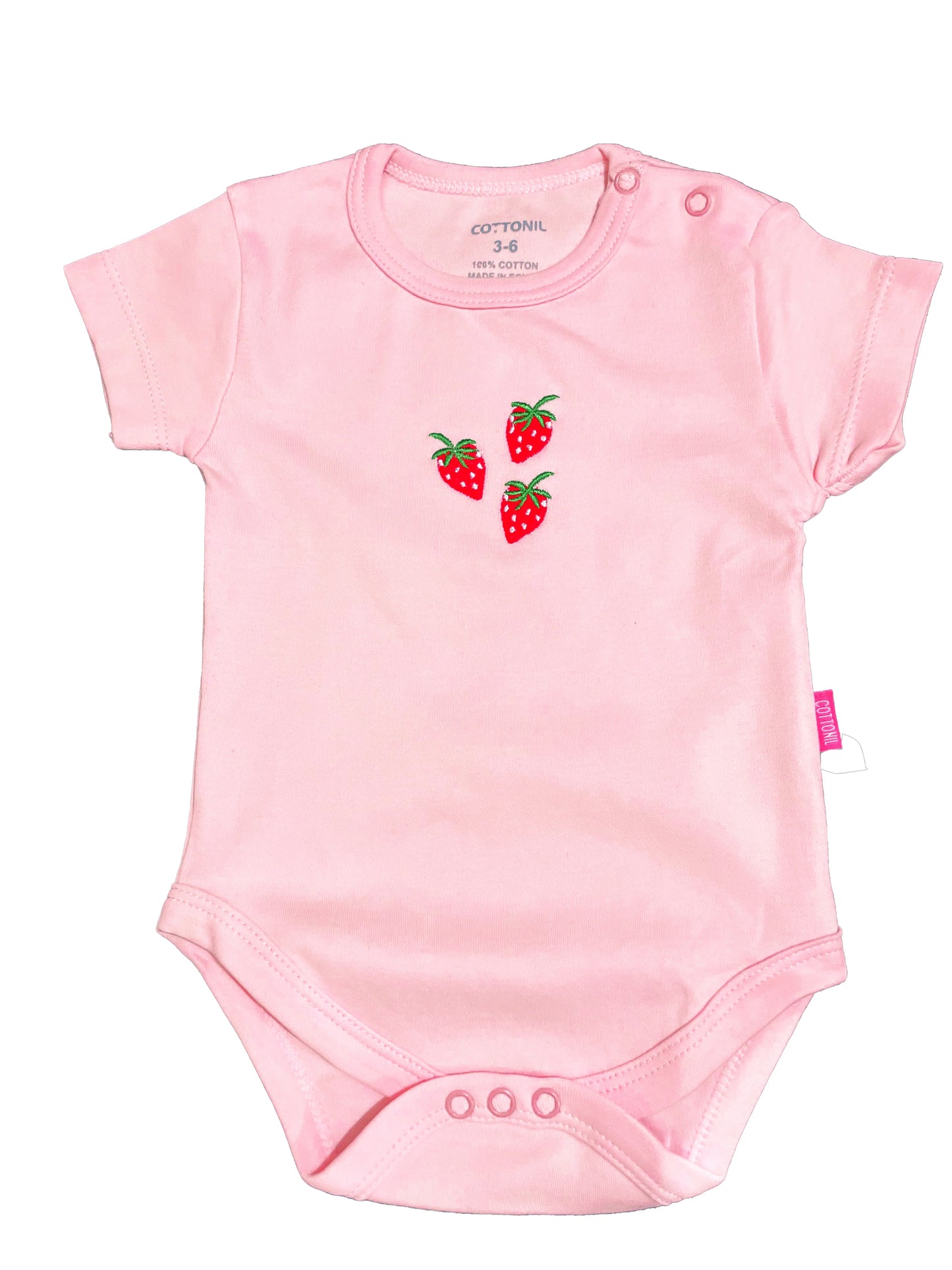 Cottonil® Baby Half Sleeves Printed 3-Pack Onesies