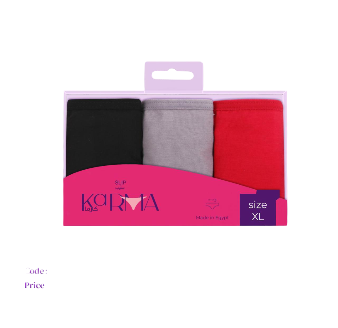 Karma® Women Bikini 3-Pack Basic Solid Colors