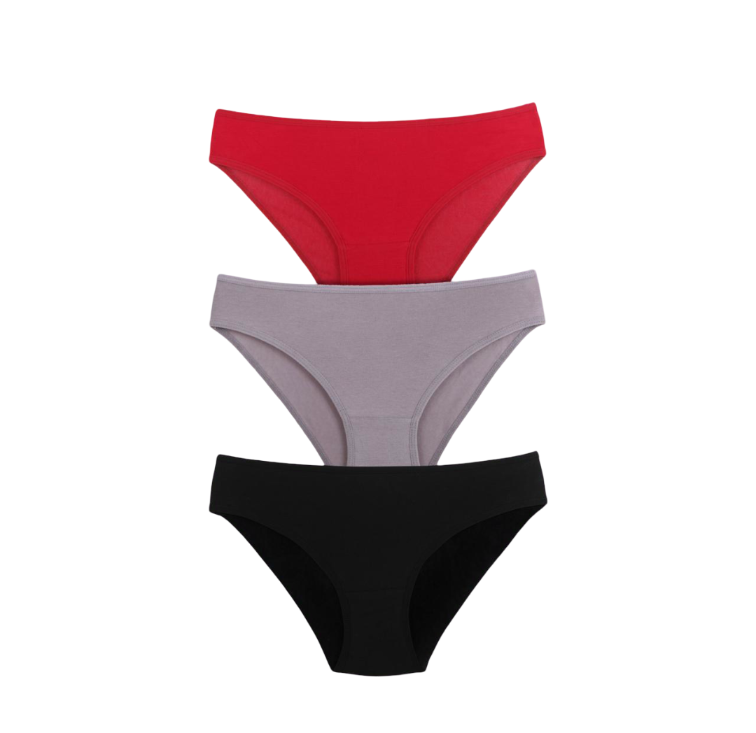 Karma® Women Bikini 3-Pack Basic Solid Colors